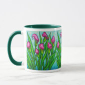 Roze Dames - Calla de Mok van de Koffie van de (Links)