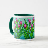 Roze Dames - Calla de Mok van de Koffie van de (Voorkant links)