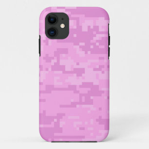 Roze Dames Digitaal Camo Patroon Case-Mate iPhone Case