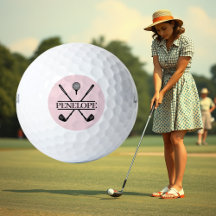 Roze Dames Golf Naam