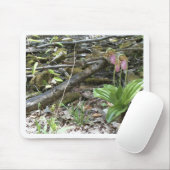 Roze damesglijper muismat (Met muis)