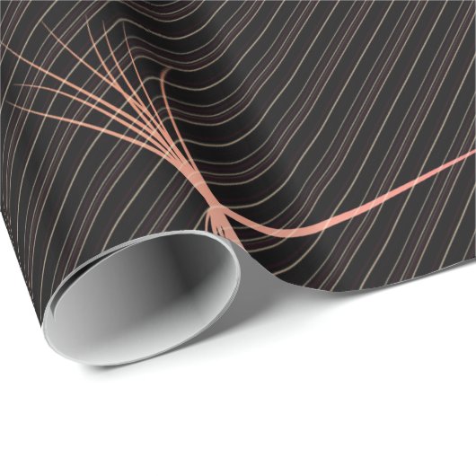 Roze Dandelion Cadeaupapier (Rol Hoek)