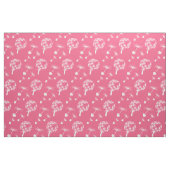 Roze Dandelion Heart Seeds Stof (Fat Quarter)
