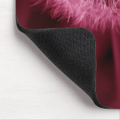 Roze Dandelion Mousepad Muismat (Hoek)