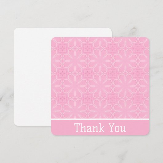 Roze dank je creditcard (Voorkant / Achterkant)