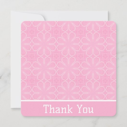 Roze dank je creditcard (Voorkant)