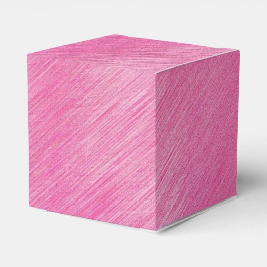 Roze Dank u Cupcake Box Bedankdoosjes (Achterkant)