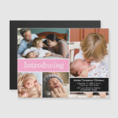 Roze Dank u en introducerend de Tweede Foto's van  (Voorkant / Achterkant)