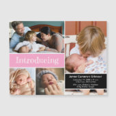 Roze Dank u en introducerend de Tweede Foto's van  (Voorkant)