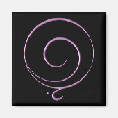 Roze Dankbaarheid Magneet (Voorkant)