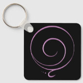 Roze Dankbaarheid Sleutelhanger (Voorkant)