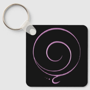 Roze Dankbaarheid Sleutelhanger