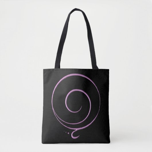 Roze Dankbaarheid Tote Bag (Voorkant)