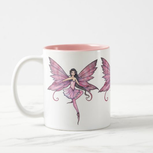 Roze Dansende Fee Mok (Links)