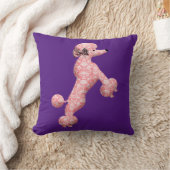Roze danserend Paars Kussen (Deken)