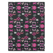 Roze danseres met patroon Home Decor Tafelkleed (Voorkant)