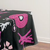 Roze danseres met patroon Home Decor Tafelkleed (Voorbeeld)