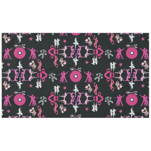 Roze danseres met patroon Home Decor Tafelkleed