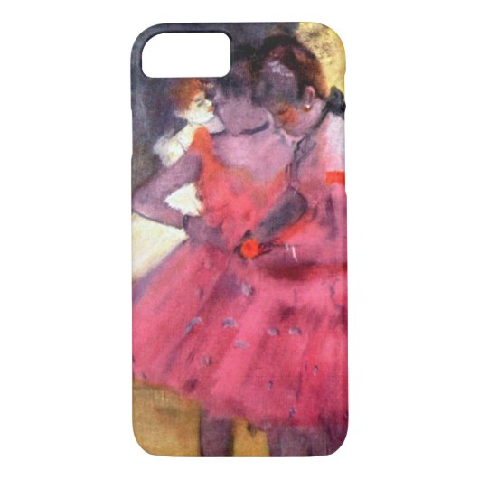 Roze dansers, Edgar Degas Case-Mate iPhone Case (Achterkant)