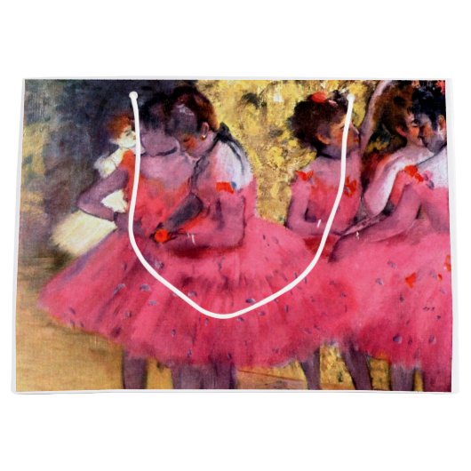 Roze dansers, Edgar Degas Groot Cadeauzakje (Voorkant)