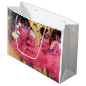 Roze dansers, Edgar Degas Groot Cadeauzakje (Voorkant Gekanteld)