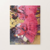 Roze dansers, Edgar Degas Legpuzzel (Verticaal)