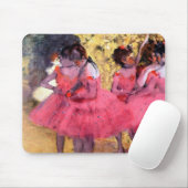Roze dansers, Edgar Degas Muismat (Met muis)