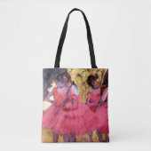 Roze dansers, Edgar Degas Tote Bag (Voorkant)