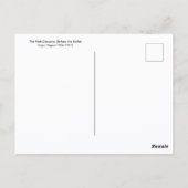 Roze dansers voor het ballet Edgar Degas Briefkaart (Achterkant)