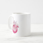 Roze dansmeisje koffiemok (Voorkant links)