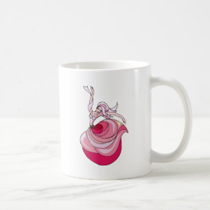 Roze dansmeisje koffiemok
