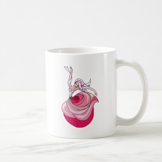 Roze dansmeisje koffiemok (Rechts)