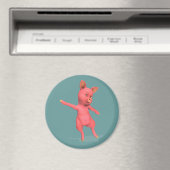 Roze danspig magneet (Insitu (Vaatwasser))