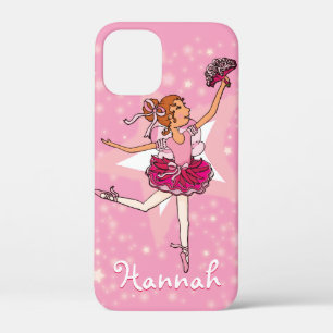 Roze danstersterren in Ballerina Case-Mate iPhone Case