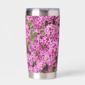 Roze Daphne Floral Geïsoleerde Drinkbeker (Voorkant)