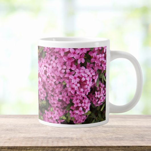Roze Daphne Floral Grote Koffiekop