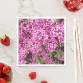 Roze Daphne Floral Servet (Insitu)