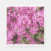 Roze Daphne Floral Servet (Voorkant)