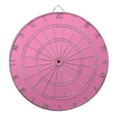 Roze dartboard #EF8484, Cadillac Dartbord (Voorkant)