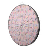 roze dartbord (Voorkant Rechts)