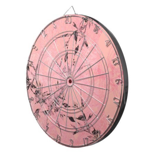 roze dartbord (Voorkant Rechts)