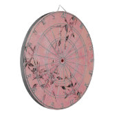 roze dartbord (Voorkant Links)