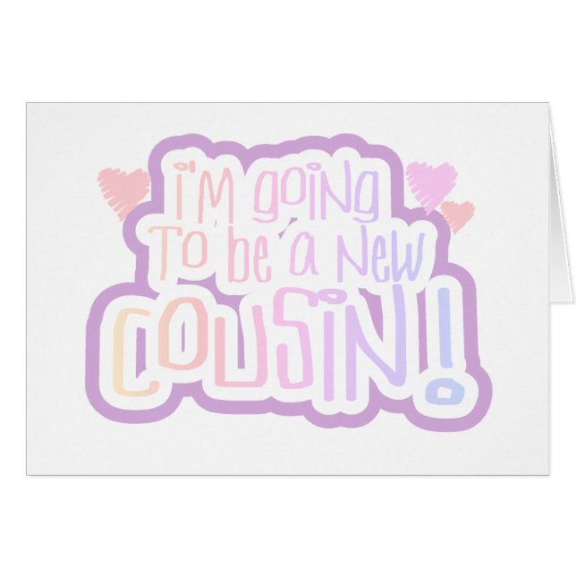 Roze dat ik neef word (Voorkant Horizontaal)