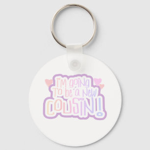 Roze dat ik neef word sleutelhanger