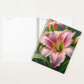 Roze Daylily Floral Planner (Display)