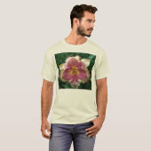 Roze Daylily T T-shirt (Voorkant volledig)