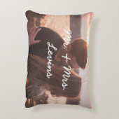 Roze de heer & mevrouw Pillow Decoratief Kussen (Achterkant (Verticaal))