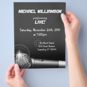 Roze de Mic ~ Gig of Venue Flyers (Hand)