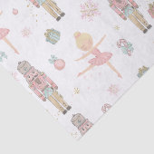 Roze De Notenkraker Kerst Ballet Decoupage Tissuepapier (Detail)