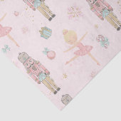 Roze De Notenkraker Kerst Ballet Decoupage Tissuepapier (Detail)